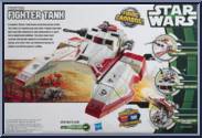 Republic Fighter Tank from Star Wars - Movie Heroes - Yoda Package - Vehicles manufactured by Hasbro [Back]