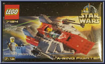 A-Wing Fighter from Star Wars - Original Trilogy - Basic Series manufactured by Lego [Front]