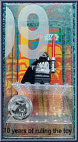 Chrome Darth Vader (Toy Fair) from Star Wars - Original Trilogy - Basic Series manufactured by Lego [Front]