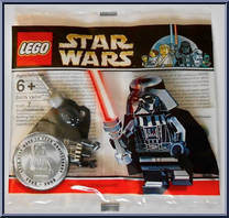 Darth Vader (Chrome) from Star Wars - Original Trilogy - Basic Series manufactured by Lego [Front]