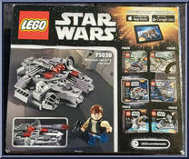 Millennium Falcon from Star Wars - Original Trilogy - Microfighters manufactured by Lego [Back]