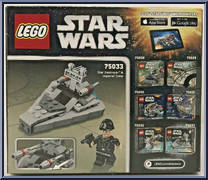 Star Destroyer from Star Wars - Original Trilogy - Microfighters manufactured by Lego [Back]