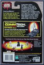 Jar Jar Binks (Naboo Swamp) from Star Wars - Phantom Menace - Collection 1 manufactured by Hasbro [Back]