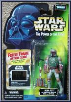 Boba Fett from Star Wars - Power of the Force II - Freeze Frame manufactured by Kenner [Front]