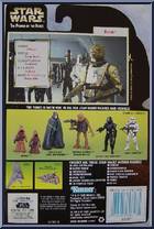 Bossk from Star Wars - Power of the Force II - Hologram Green Card manufactured by Kenner [Back]