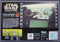Cantina Showdown from Star Wars - Power of the Force II - Cinema Scenes manufactured by Kenner [Back]