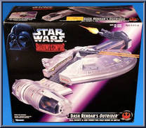 Dash Rendar's Outrider from Star Wars - Power of the Force II - Shadows of the Empire manufactured by Kenner [Front]