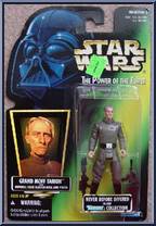 Grand Moff Tarkin from Star Wars - Power of the Force II - Hologram Green Card manufactured by Kenner [Front]