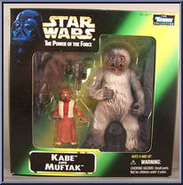 Kabe and Muftak from Star Wars - Power of the Force II - Mail Order manufactured by Kenner [Front]