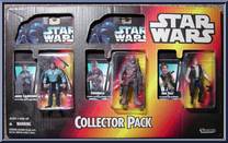 Lando / Chewbacca / Han Solo from Star Wars - Power of the Force II - Multi-Packs manufactured by Kenner [Front]