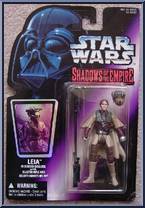 Leia from Star Wars - Power of the Force II - Shadows of the Empire manufactured by Kenner [Front]