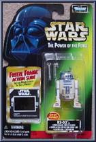 R2-D2 (Datalink & Periscope) from Star Wars - Power of the Force II - Freeze Frame manufactured by Kenner [Front]