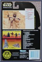 Tusken Raider from Star Wars - Power of the Force II - Red Card manufactured by Kenner [Back]