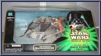 Luke Skywalker's Snowspeeder from Star Wars - Power of the Jedi - Vehicles manufactured by Kenner [Front]