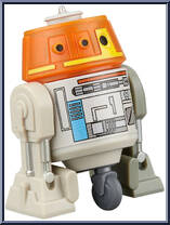 Chopper (C1-10P) from Star Wars - Retro Collection - Ahoska manufactured by Hasbro [Loose]