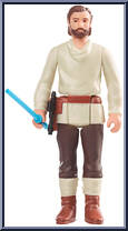 Obi-Wan Kenobi (Wandering Jedi) from Star Wars - Retro Collection - Obi-Wan Kenobi manufactured by Hasbro [Loose]