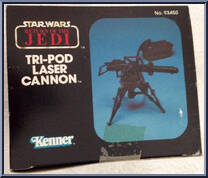 Tripod Laser Cannon from Star Wars - Return of the Jedi - Accessories manufactured by Kenner [Top]