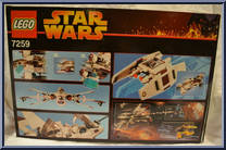 ARC-170 Starfighter from Star Wars - Revenge of the Sith - Basic Series manufactured by Lego [Back]