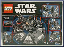 Darth Vader Transformation from Star Wars - Revenge of the Sith - Basic Series manufactured by Lego [Back]