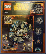 Droid Tri-Fighter from Star Wars - Revenge of the Sith - Basic Series manufactured by Lego [Back]