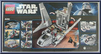 Palpatine's Shuttle from Star Wars - Revenge of the Sith - Basic Series manufactured by Lego [Back]