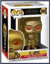 C-3PO (Red Eyes) from Star Wars - Rise of Skywalker - Pop! Vinyl Figures manufactured by Funko [Front]