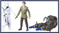 First Order Snowtrooper Officer / Poe Dameron Action Figure