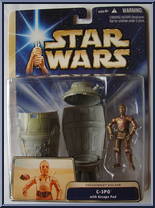 C-3PO (Tatooine Escape) from Star Wars - Saga - Ultra manufactured by Hasbro [Front]
