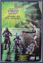 Jango Fett from Star Wars - Saga - Sneak Preview manufactured by Hasbro [Back]