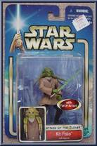 Kit Fisto (Jedi Master) from Star Wars - Saga - Attack of the Clones - Background Inserts manufactured by Hasbro [Front]