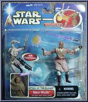Mace Windu (with Blast-Apart Battle Droid) Action Figure