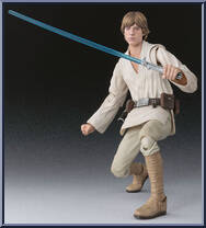 Luke Skywalker from Star Wars - S.H. Figuarts - Episode IV - A New Hope manufactured by Bandai [Loose]