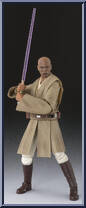 Mace Windu from Star Wars - S.H. Figuarts - Episode II - Attack of the Clones manufactured by Bandai [Loose]