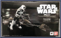 Scout Trooper & Speeder Bike from Star Wars - S.H. Figuarts - Episode VI - Return of the Jedi manufactured by Bandai [Front]