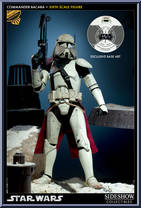 Commander Bacara (Exclusive) from Star Wars - Militaries of Star Wars manufactured by Sideshow [Loose]