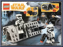 Imperial Patrol Battle Pack from Star Wars - Solo - Basic Series manufactured by Lego [Back]