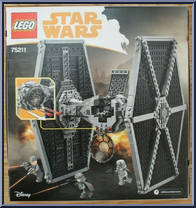 Imperial TIE Fighter from Star Wars - Solo - Basic Series manufactured by Lego [Back]