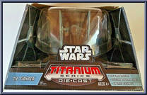 TIE Fighter from Star Wars - Titanium - Ultra Vehicles manufactured by Hasbro [Front]