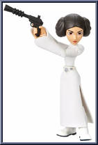 Princess Leia from Star Wars Toybox - Basic Series manufactured by Disney [Loose]