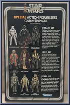 Villain Set (Stormtrooper, Darth Vader, Death Star Trooper) from Star Wars - Vintage Collection - Exclusives - Target manufactured by Hasbro [Back]