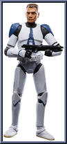 Clone Trooper (501st Legion) from Star Wars - Vintage Collection (2018) - Clone Wars manufactured by Hasbro [Loose]