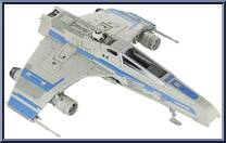 New Republic E-Wing & KE4-N4 Action Figure