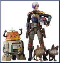 Sabine Wren & Chopper Action Figure
