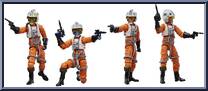 X-Wing Pilot 4-Pack from Star Wars - Vintage Collection (2018) - Ahsoka manufactured by Hasbro [Loose]