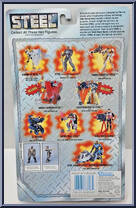 Steel (John Henry Irons) (Hardened Steel Armor Suit) from Steel - Basic Series manufactured by Kenner [Back]