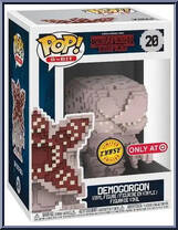 Demogorgon (Closed Face) (8-Bit) (Chase) from Stranger Things - Pop! Vinyl Figures manufactured by Funko [Front]