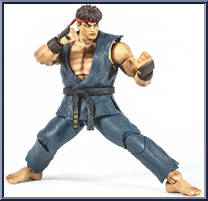 Evil Ryu from Street Fighter - Ultra Street Fighter II manufactured by Jada Toys [Loose]