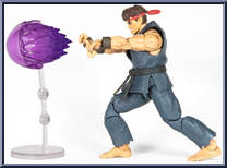 Evil Ryu from Street Fighter - Ultra Street Fighter II manufactured by Jada Toys [Loose]