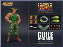 Guile (USFII) from Street Fighter - Basic Series manufactured by Storm Collectibles [Loose]