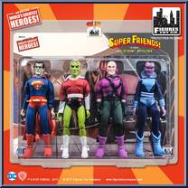 Bizarro / Brainiac / Lex Luthor / Sinestro from Super Friends - Multi-Packs manufactured by Figures Toy Company [Front]